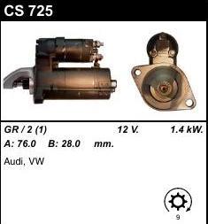 купить стартер для Audi 100